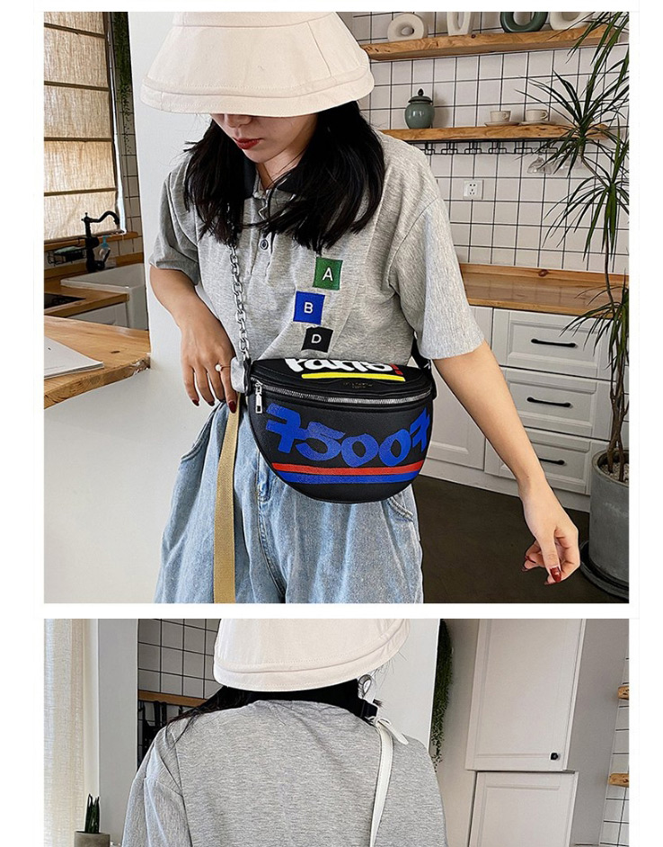 Fashion Black One-shoulder Diagonal Shoulder Bag,Shoulder bags