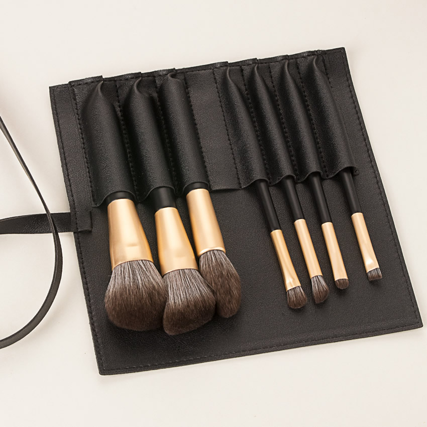 Fashion Red Sandalwood Makeup Brush Set With Bag,Beauty tools