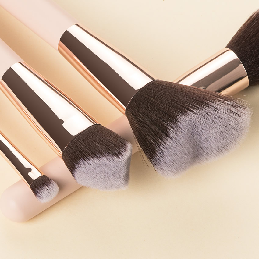 Fashion White Gradient Color Makeup Brush Set,Beauty tools