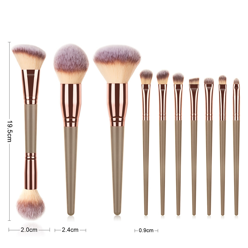 Fashion Penkin Gradient Color Makeup Brush Set,Beauty tools