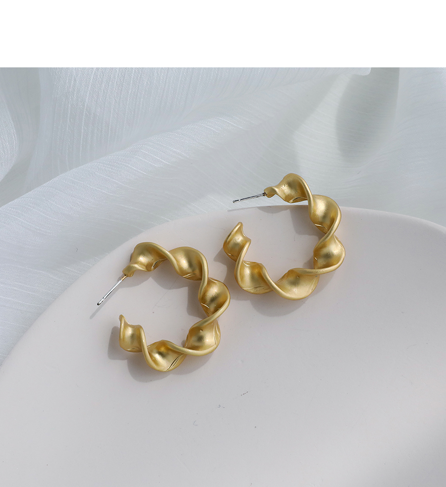 Fashion Gold Color Alloy Geometric Shape Ear Studs,Stud Earrings
