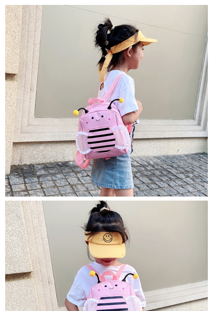 Fashion Yellow Little Bee Nylon Children Backpack,Backpack