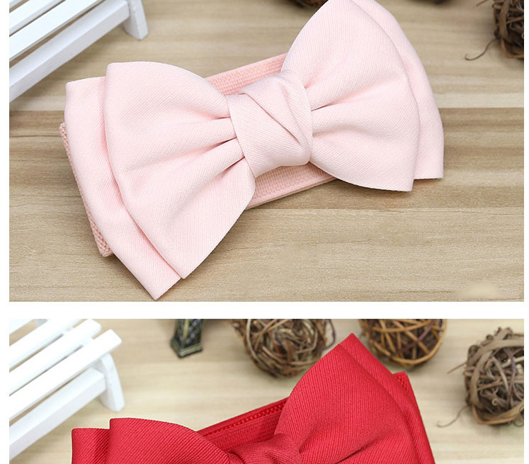 Fashion Pink Wide Elastic Belt With Bow,Wide belts