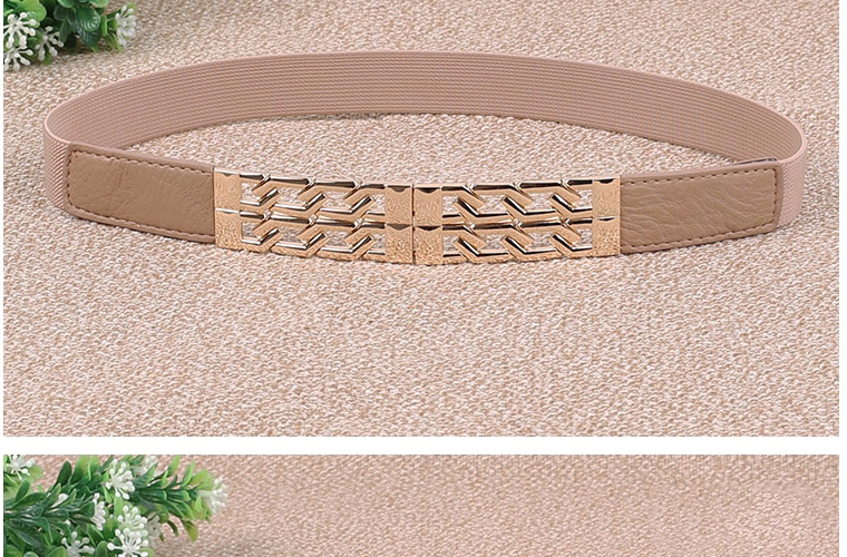 Fashion Red Metal Alloy Hollow Thin Belt,Thin belts