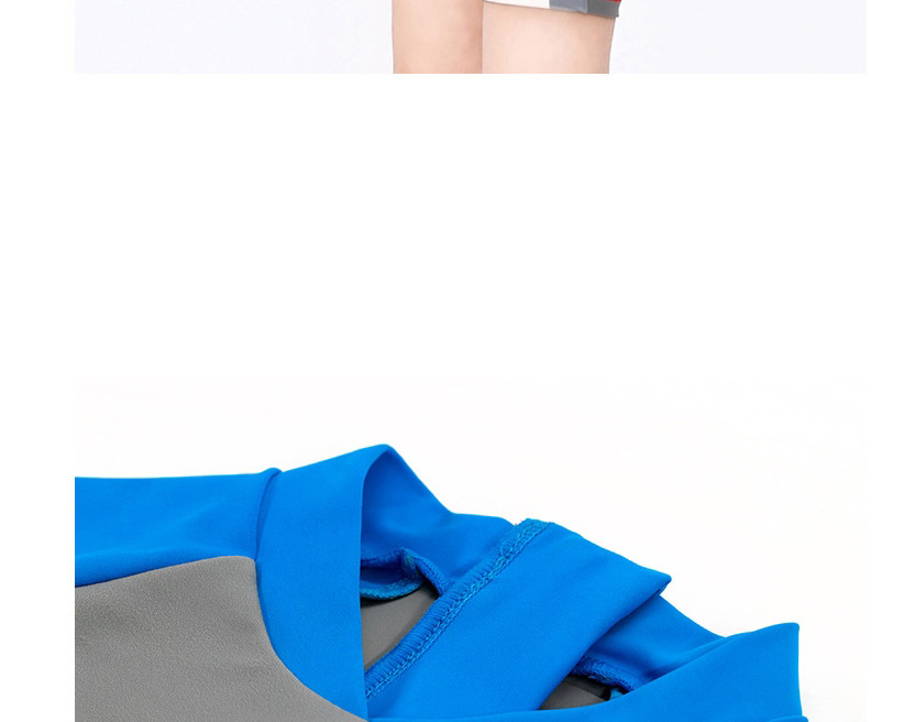 Fashion Siamese Greatmouth Shark Childrens Three-dimensional Shark Long-sleeved One-piece Swimsuit,Kids Swimwear
