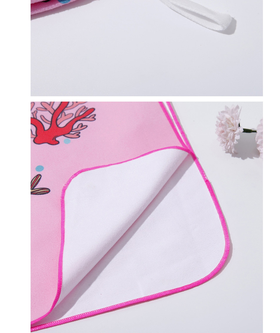 Fashion Unicorn Bathrobe (with Belt) Childrens Hooded Cloak Microfiber Bath Towel,Kids Swimwear