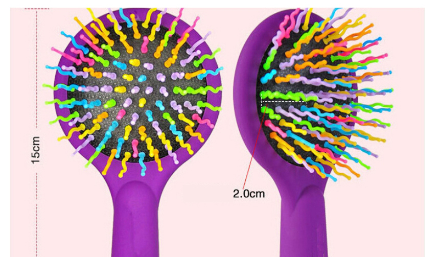 Fashion Pink Anti-static Comb For Airbag Massage,Household goods