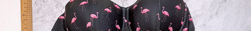 Fashion Black Printed Flamingo One-piece Swimsuit,One Pieces