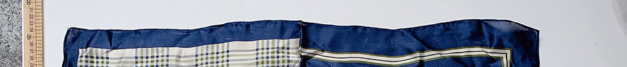 Fashion Blue Stitching Lattice Checkered Stitching Scarf,Thin Scaves