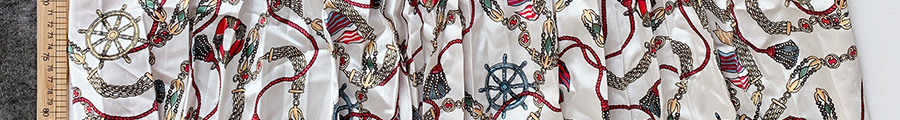 Fashion Beige Chain Print Geometric Chain Print Skirt,Skirts