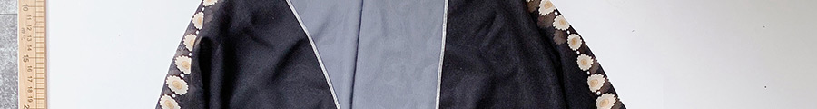 Fashion Black And White Stitching Printing Geometric Print Shawl Coat,Thin Scaves