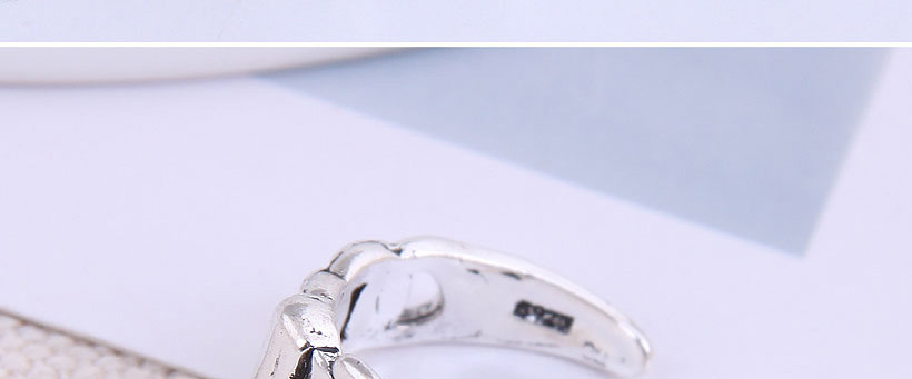 Fashion Silver Color Belt Buckle Open Ring,Fashion Rings