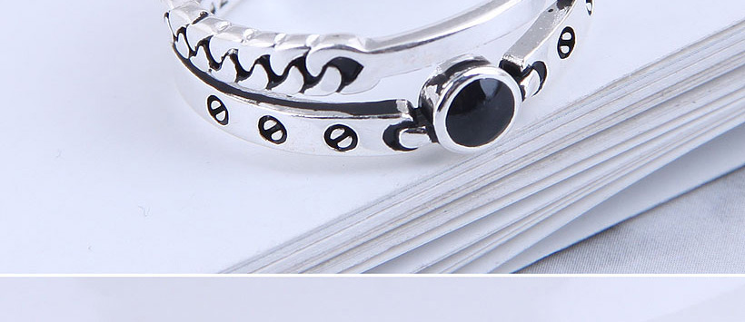 Fashion Silver Color Spliced ??geometric Alloy Open Ring,Fashion Rings