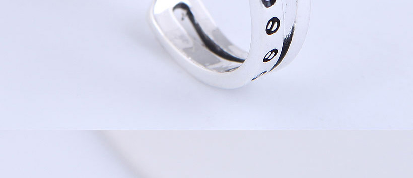 Fashion Silver Color Spliced ??geometric Alloy Open Ring,Fashion Rings