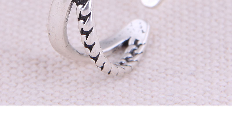 Fashion Silver Cross Chain Open Ring,Fashion Rings