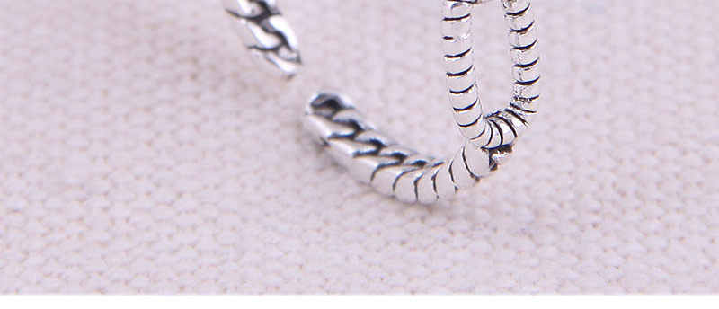 Fashion Silver Round Bead Geometric Hollow Open Ring,Fashion Rings