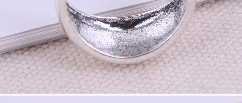 Fashion Silver Glossy Geometric Alloy Open Ring,Fashion Rings