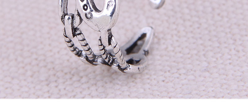 Fashion Silver Letter Cross Geometry Alloy Open Ring,Fashion Rings