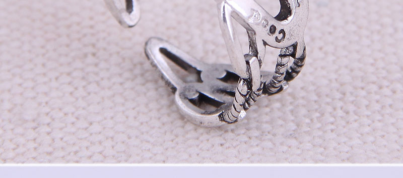Fashion Silver Letter Cross Geometry Alloy Open Ring,Fashion Rings