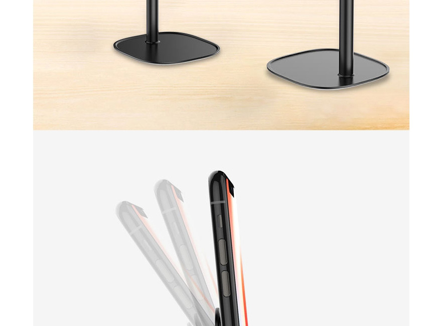 Fashion Silver Tablet Desktop Stand Multifunctional Aluminum Alloy Mobile Phone Stand,Phone Hlder
