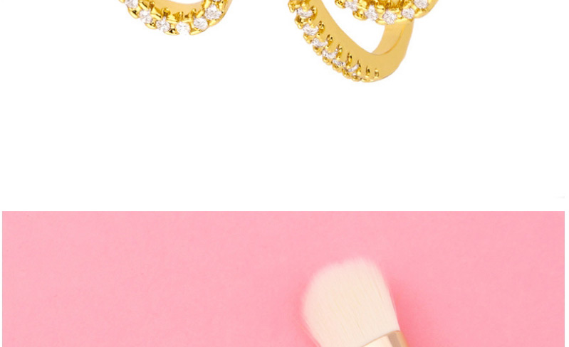 Fashion Golden Diamond Serpentine Alloy Ring,Rings