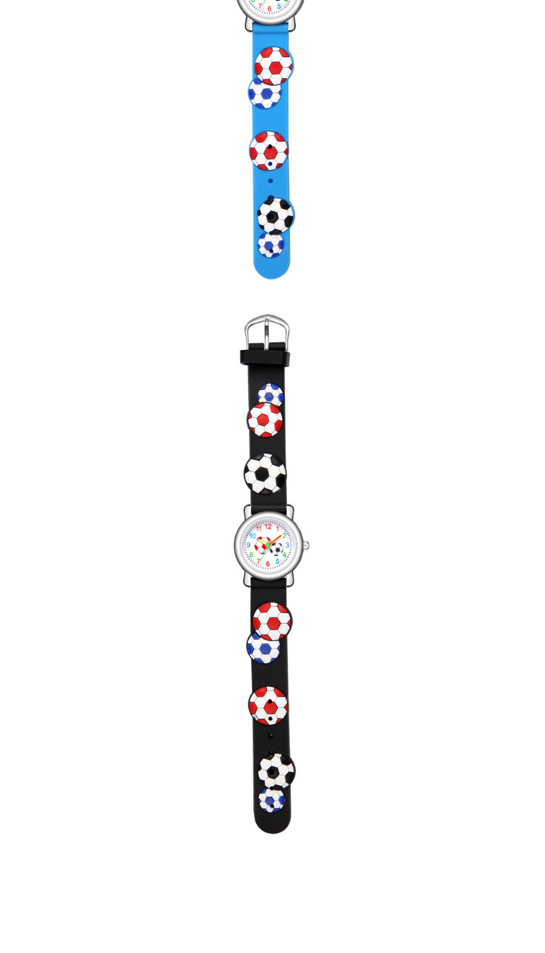 Fashion Red 4d Embossed Football Pattern Digital Face Childrens Sports Watch,Ladies Watches