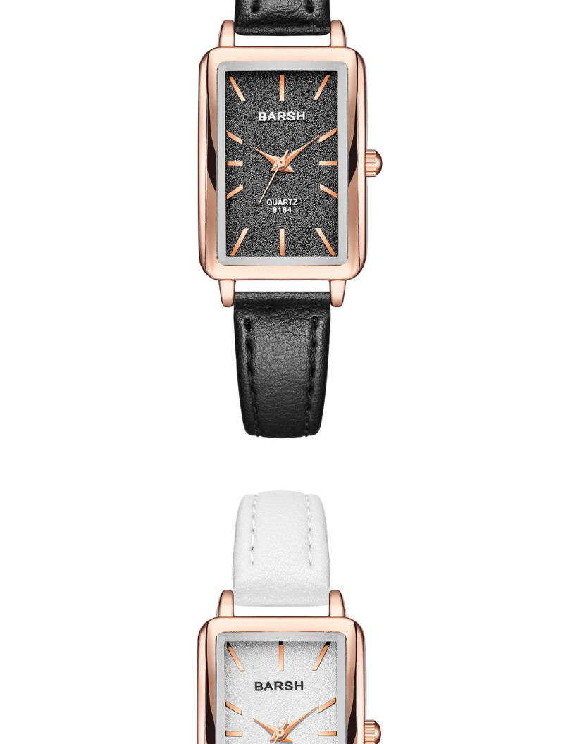 Fashion Brown Belt Brown Surface Rectangular Case Thin Strap Quartz Watch,Ladies Watches