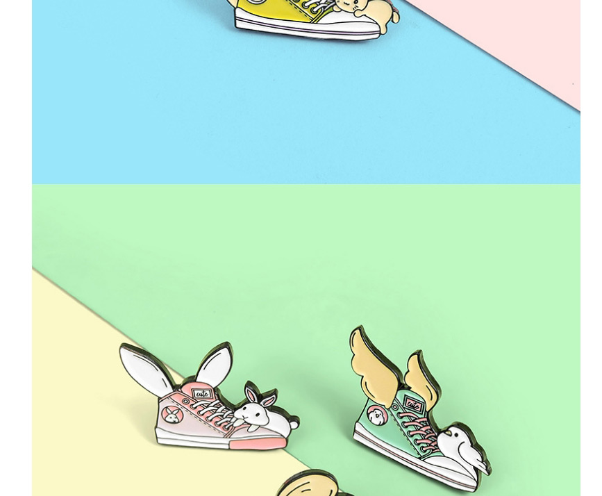 Fashion Kitten Shoe Birdie Alloy Paint Cat Dripping Brooch,Korean Brooches