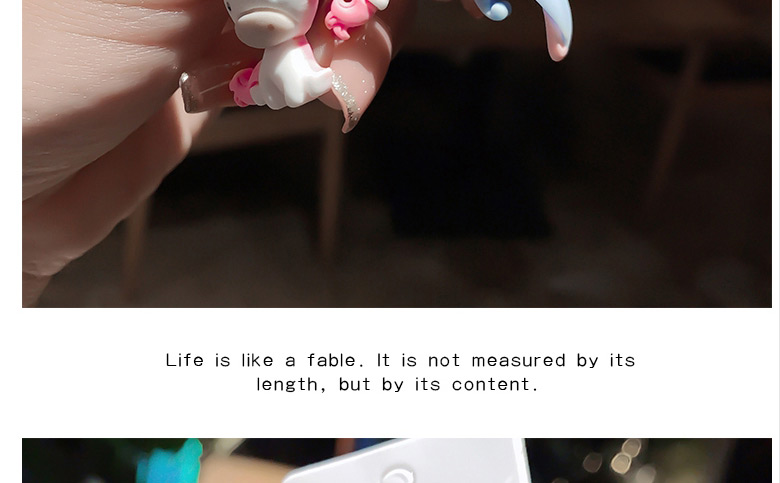 Fashion Little Angel Animal Flower Resin Hair Rope Set,Kids Accessories