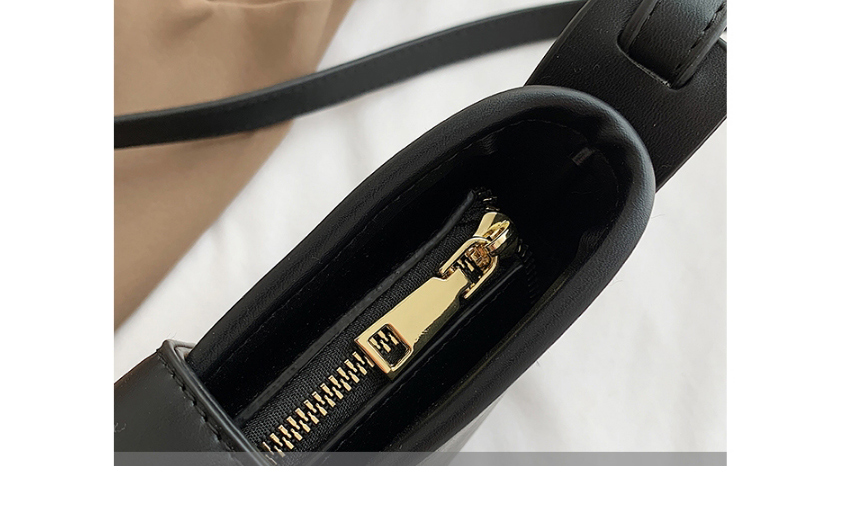Fashion Black Plaid Stitching Crossbody Shoulder Bag,Messenger bags