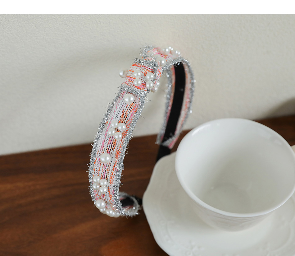Fashion Color Fabric Diamond-studded Yarn Knotted Headband,Head Band