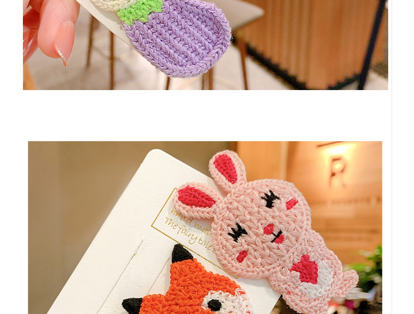 Fashion Calf Animal Knitted Color Alloy Childrens Hairpin,Kids Accessories