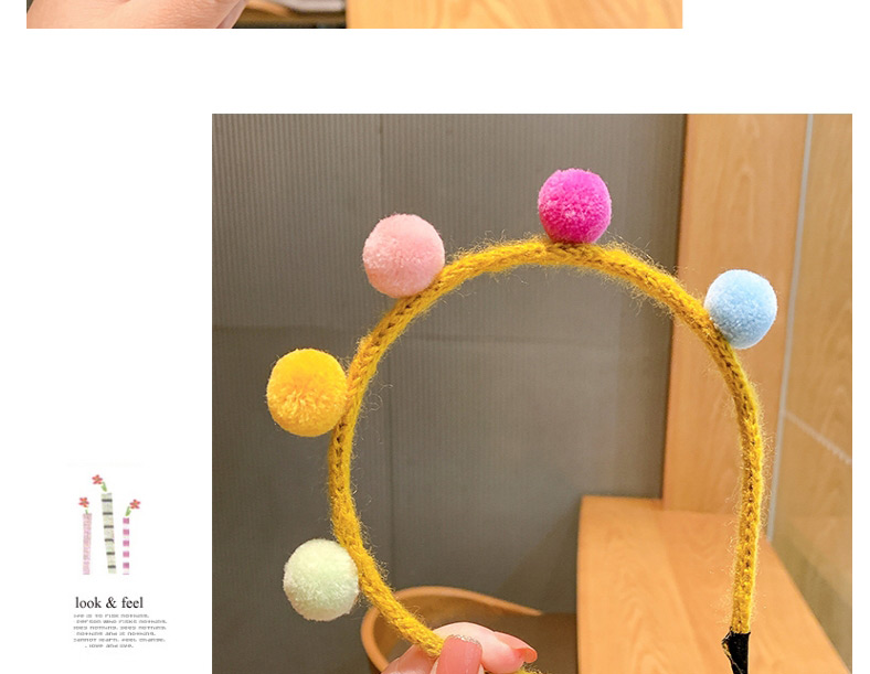 Fashion Cherry [hair Band] Knitted Wool Flower Hairband For Children,Kids Accessories