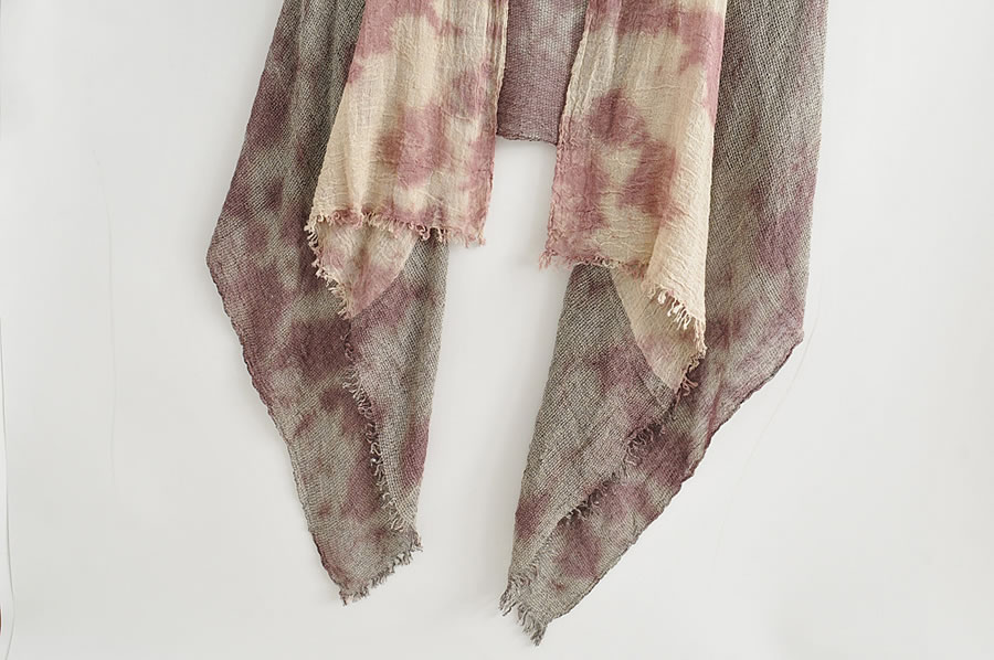 Fashion Pink Printed Dirty Dyed Cotton And Linen Scarf Shawl,Thin Scaves
