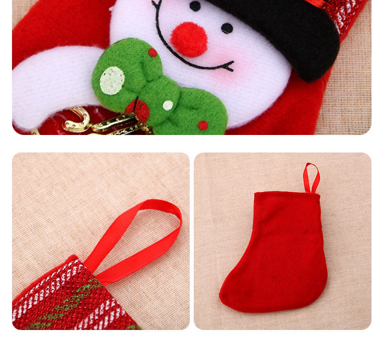 Fashion Old Man Christmas Santa Claus Elk Children Gift Bag,Festival & Party Supplies