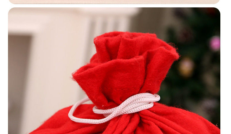 Fashion Medium 30*40cm (random Pattern) Santa Backpack Non-woven Fabric Handmade Applique Gift Bag,Festival & Party Supplies
