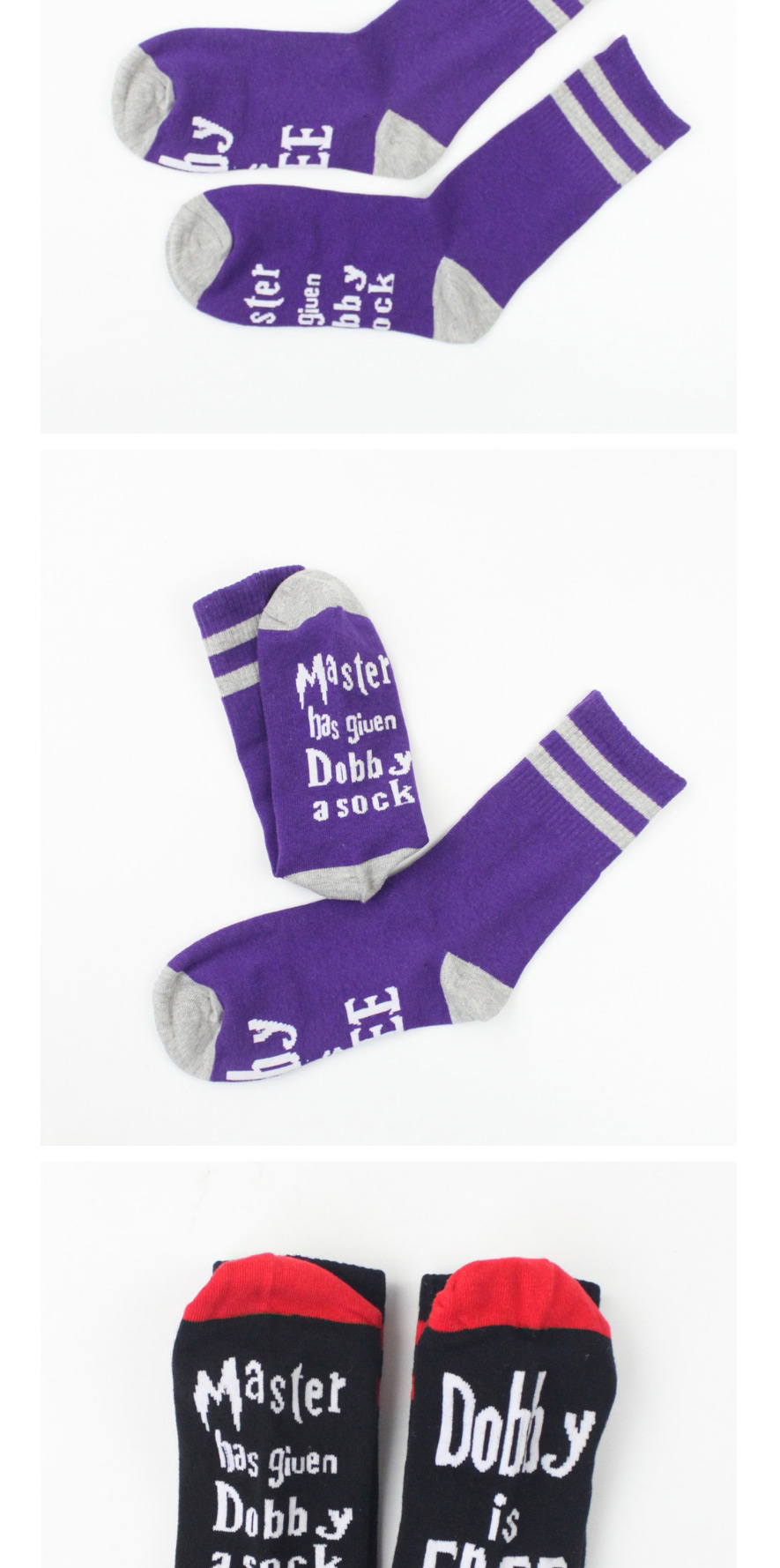 Fashion Royal Blue Striped Socks With Letter Socks,Fashion Socks