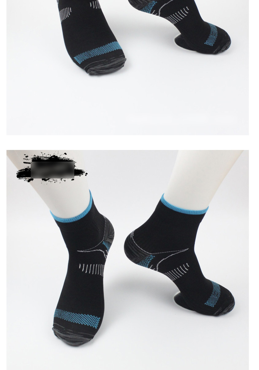 Fashion White Socks With Contrast Stitching,Fashion Socks