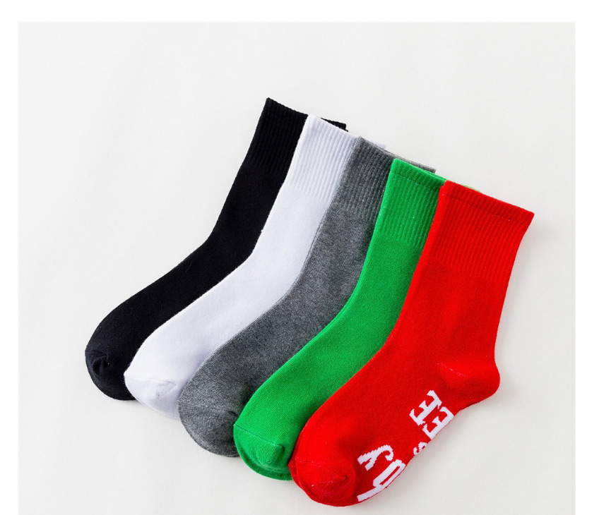 Fashion White Mouse Letters In The Tube Sports Cotton Socks,Fashion Socks