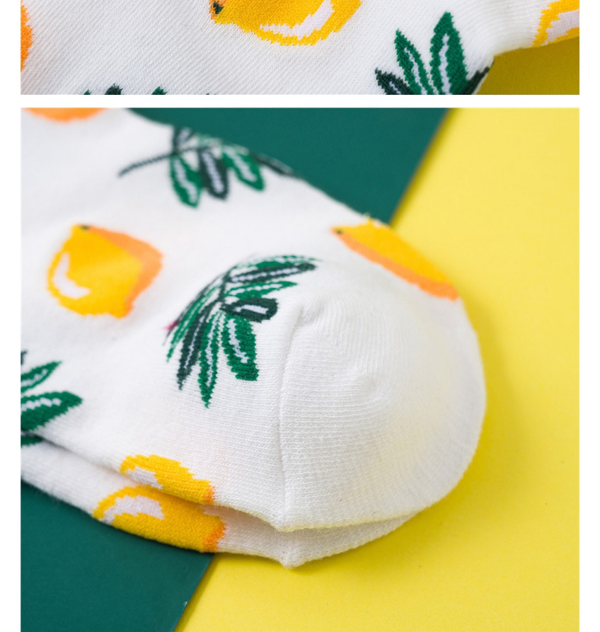 Fashion Pineapple Tropical Fruit Avocado Pineapple Cotton Stockings,Fashion Socks