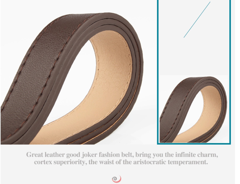 Fashion Coffee Waist Bag Key Mobile Phone Dual Purpose Thin Belt,Thin belts