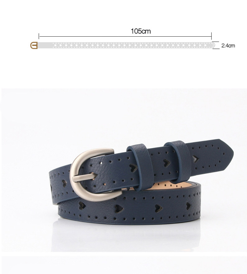 Fashion Zhang Qing Belt Hollow Fine Pin Buckle Belt,Wide belts