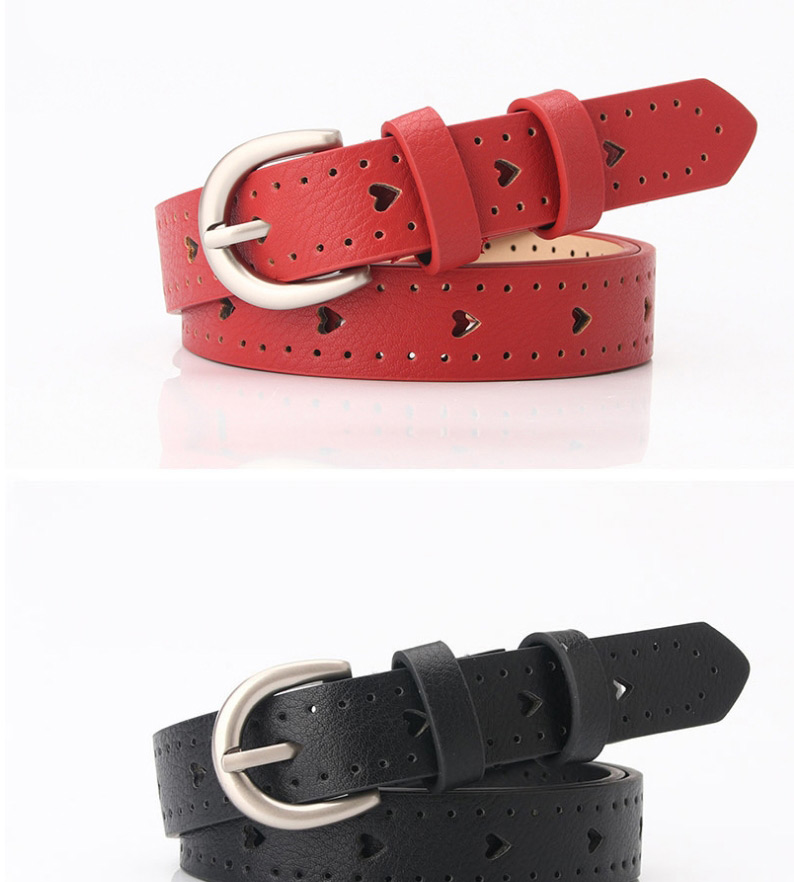 Fashion Zhang Qing Belt Hollow Fine Pin Buckle Belt,Wide belts