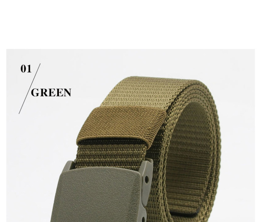 Fashion Green Canvas Men S Automatic Buckle Belt,Wide belts
