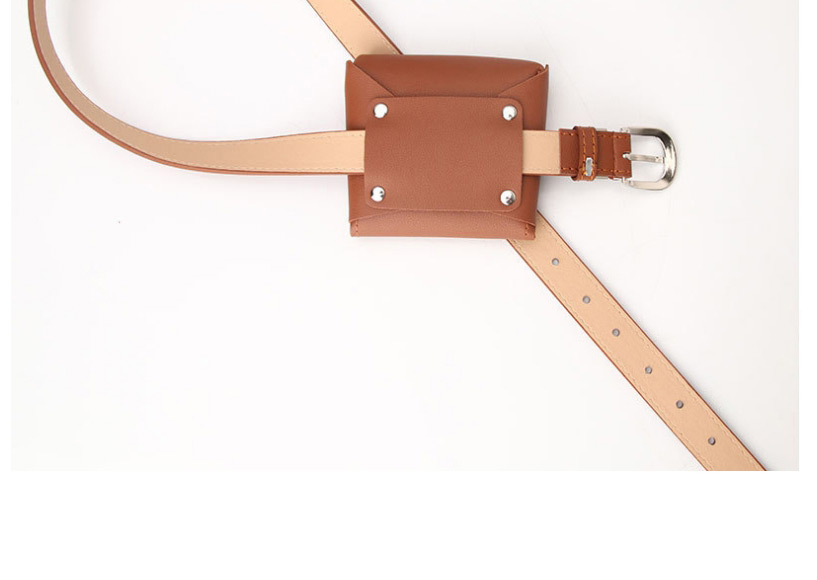 Fashion Camel Multifunctional Small Belt Bag With Japanese Buckle,Wide belts