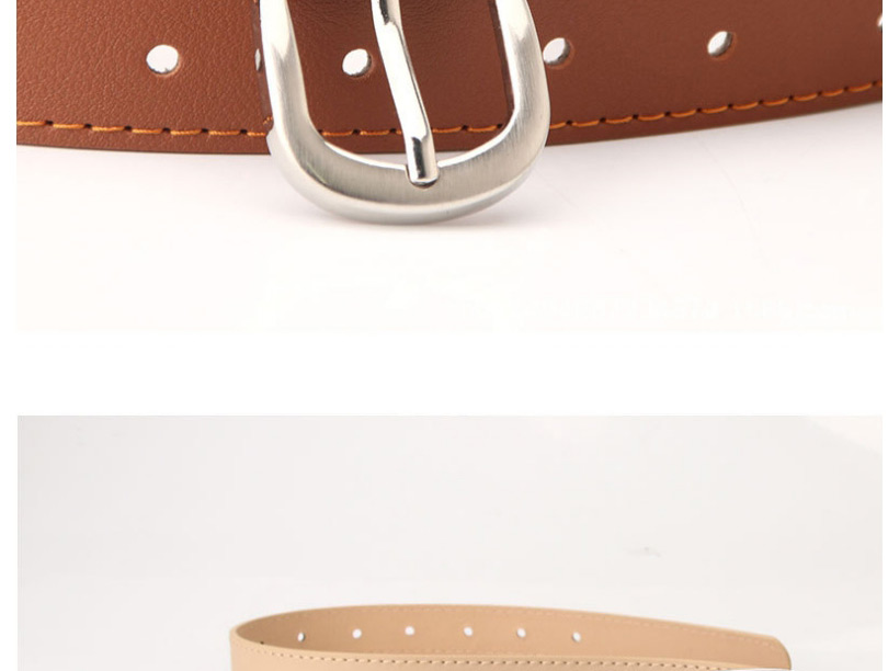 Fashion Black Imitation Leather Japanese Buckle Alloy Belt,Wide belts