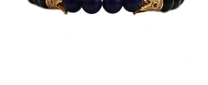 Fashion Tiger Eye Stone Bright Stone 8mm Tiger Eye Malachite Lapis Lazuli Diamond Crown Men S Bracelet,Fashion Bracelets