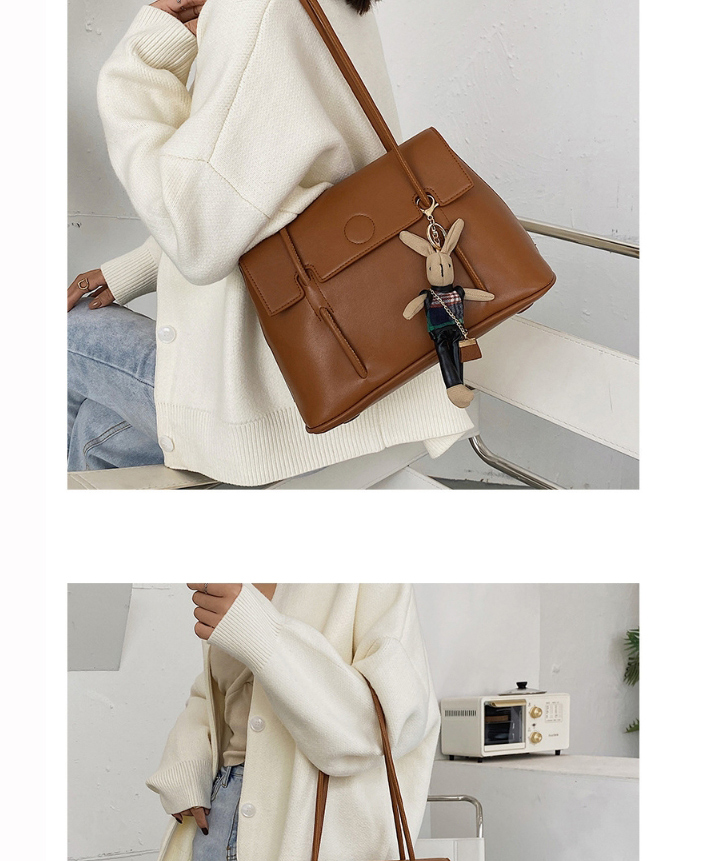 Fashion Black Bunny Flap Diagonal Shoulder Bag,Handbags