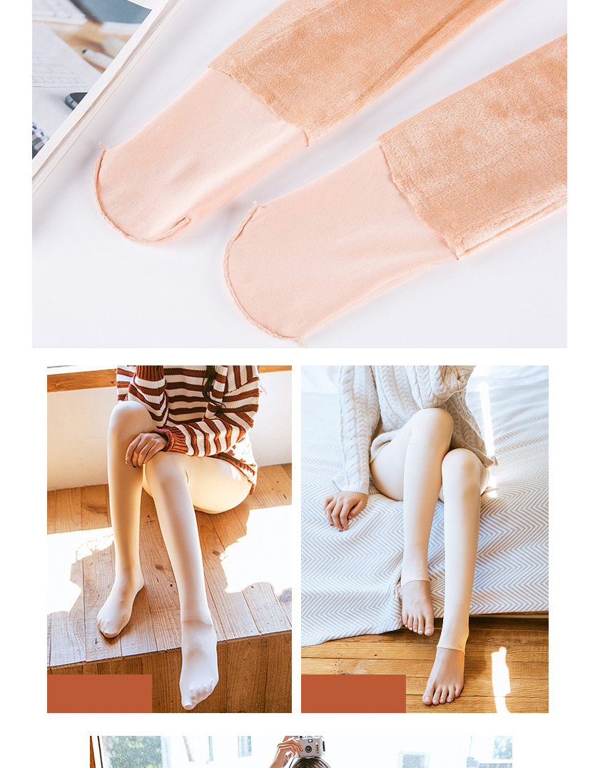 Fashion Complexion Socks 500g Nylon (plus Velvet Thickening) Plus Velvet Thickening Bottoming Pantyhose,Fashion Stockings