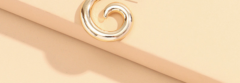 Fashion Gold Color Environmental Protection Alloy Snail Earrings,Stud Earrings